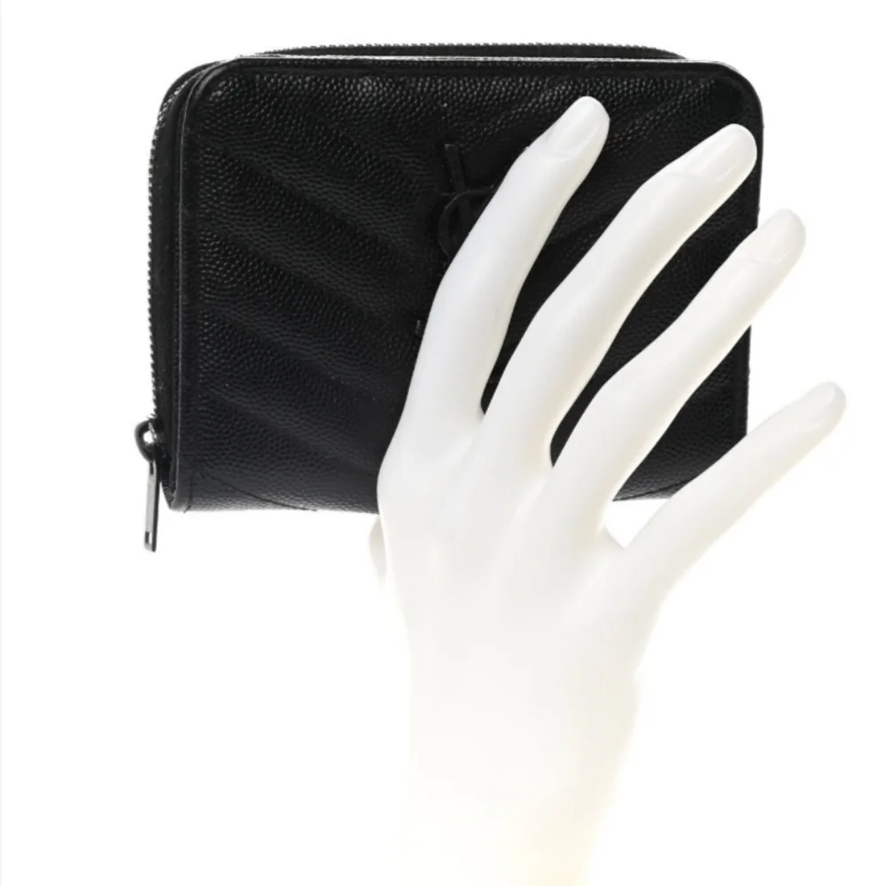 YSL Chevron monogram compact wallet - Picture 5 of 5